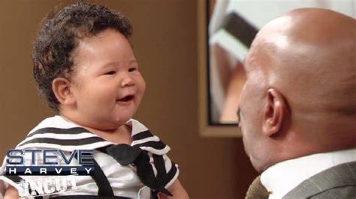 Steve Harvey Lovingly Teaches Grandson BJ How to Ride a Bike